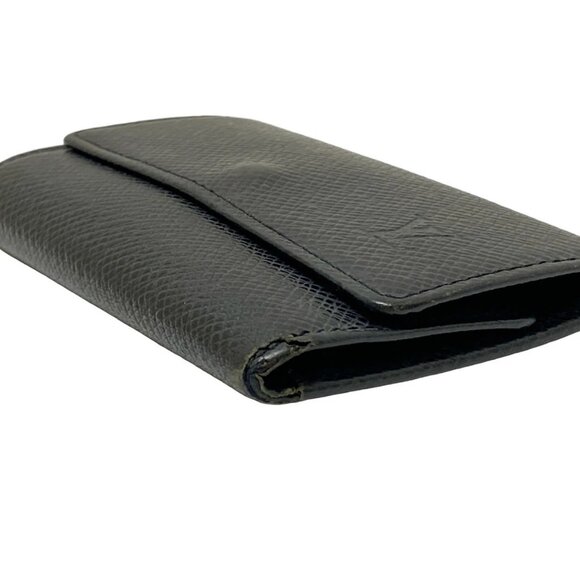 Auth LOUIS VUITTON Multicles 6 M30532 Ardoise Taiga - CA1003 Key Case - Picture 8 of 12